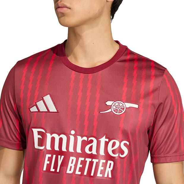 adidas（アディダス） アーセナル 半袖プレマッチシャツ 【adidas