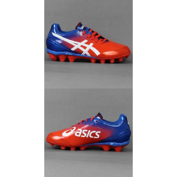 ASICS メナス Jr オレンジレッド×ホワイト 【asics|アシックス