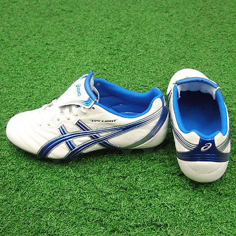 アシックス DS ライト　　最新モデルサッカーシューズ ホワイト/ブルー ASICS（アシックス） DSライトWD3 パールホワイト×メタルブルー