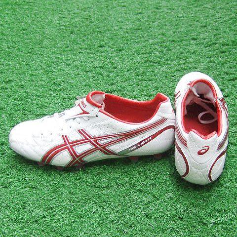 ASICS（アシックス） DSライト4 パールホワイト×レッド 【asics
