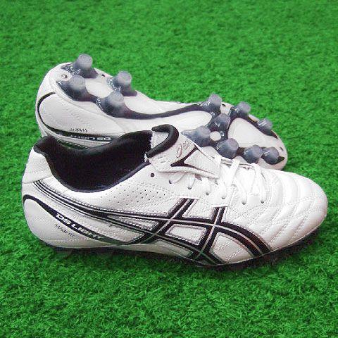アシックス　サッカースパイク DS LIGHT ホワイト/ブラック 26 cm ASICS（アシックス） DSライト4 wide パールホワイト×ブラック 【asics