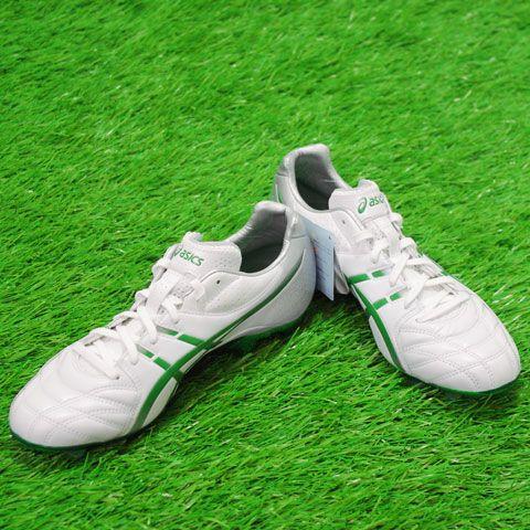 ASICS（アシックス） DSライト 5 パールホワイト×グリーン 【asics