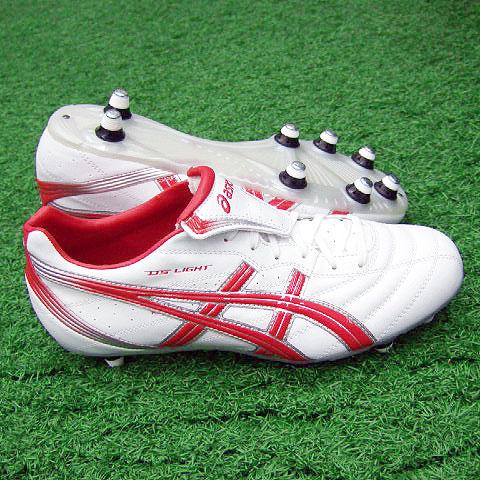 ASICS（アシックス） DS ライト WD SI ホワイト×レッド 【asics