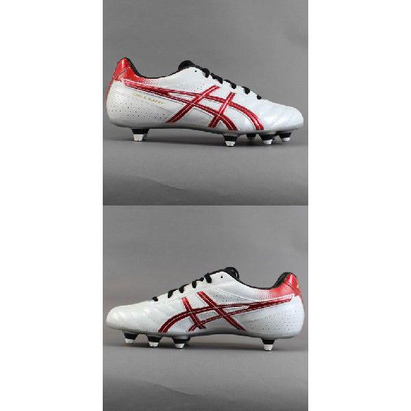ASICS（アシックス） DS ライト WD SI パールホワイト×レッド 【asics