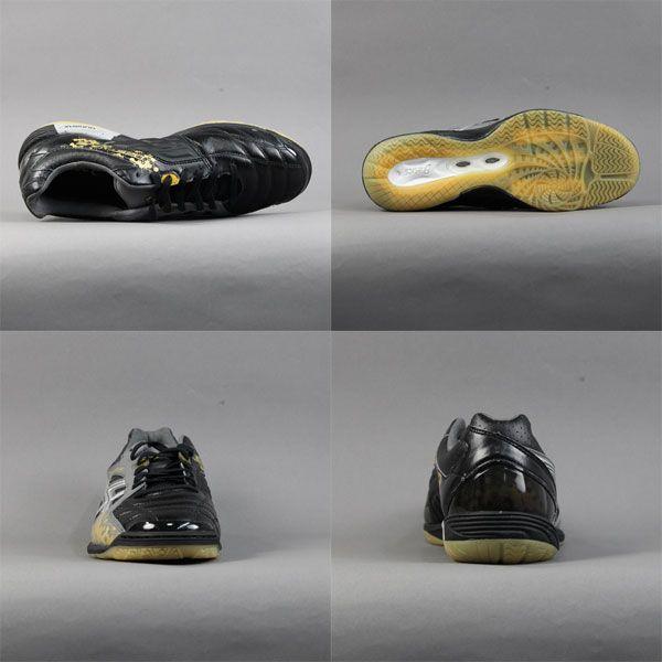 ASICS（アシックス） デスタッキ 4 J wide ブラック×シルバー 【asics