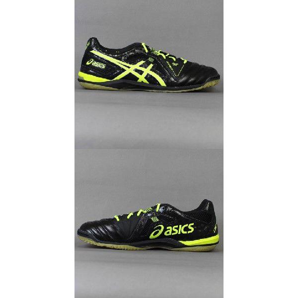 ASICS デスタッキ 5 K ブラック×ネオンイエロー 【asics