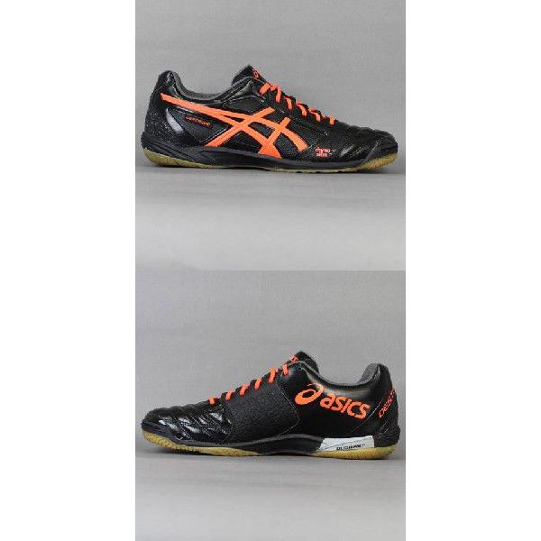 ASICS デスタッキ 5 J ブラック×ネオンオレンジ 【asics ASICS デスタッキ 5 J ブラック×ネオンオレンジ 【asics