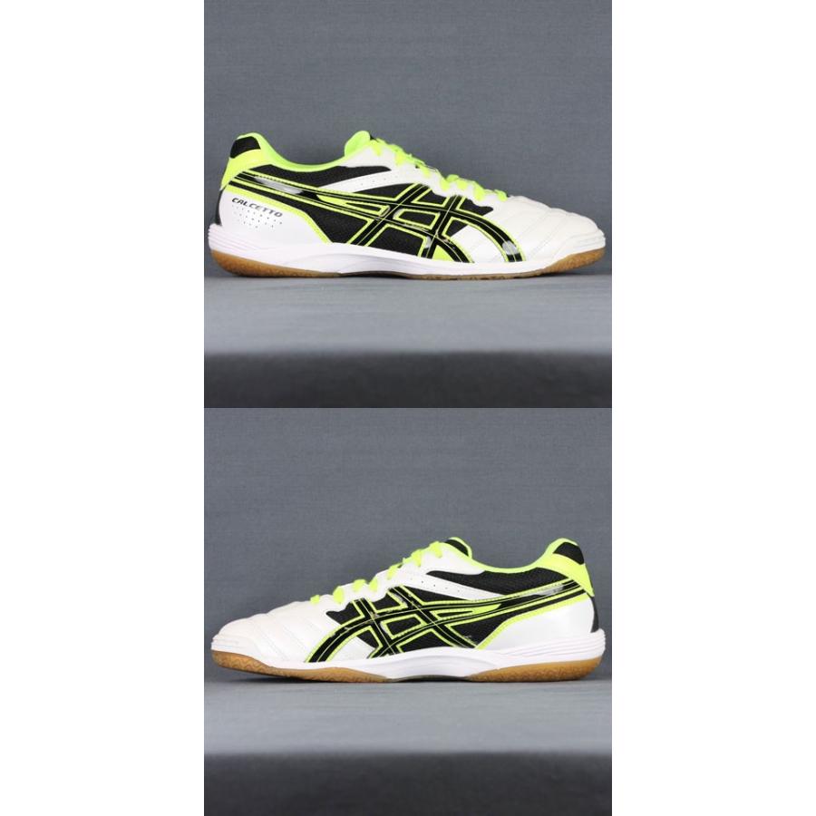 カルチェット WD 6　パールホワイト×ブラック　【asics|アシックス】フットサルシューズtst328-0090｜kemari87｜02