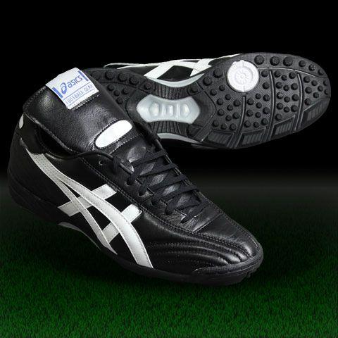 2002 TF　ブラック×ホワイト　【asics|アシックス】サッカートレーニングシューズtst656-9001 : tst656-9001 :  Kemari87 Y!ショッピング店 - 通販 - Yahoo!ショッピング