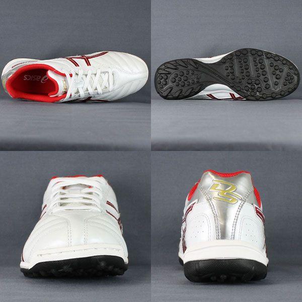 ASICS（アシックス） DSライト TF パールホワイト×レッド 【asics