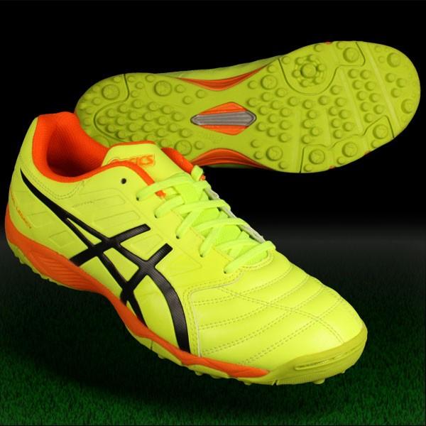 ジュニア リーサルレガシー Jr TF　フラッシュイエロー×ブラック　【asics|アシックス】サッカージュニアトレーニングシューズtst664-07｜kemari87