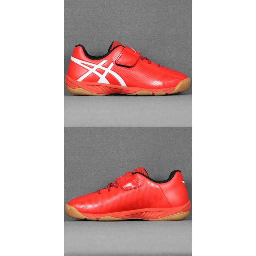 ASICS（アシックス） ジュニア ジュニオーレ 4 IN レッド×ホワイト