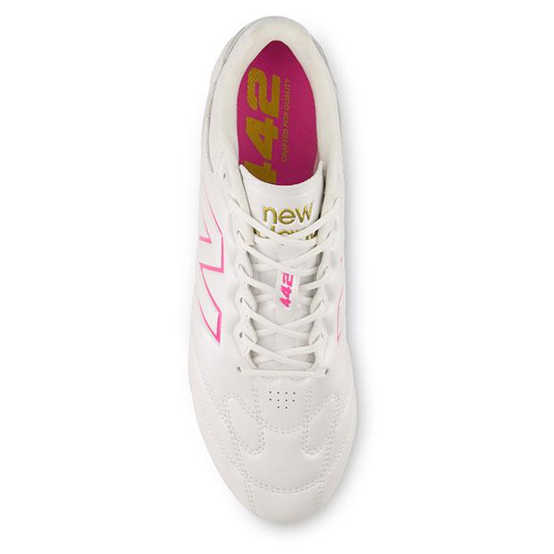 ⭐︎美品⭐︎New Balance 442V2 PROサッカースパイクホワイトピンク ニューバランス 442 V2 PRO HG | ホワイト/ピンク - サッカー用品