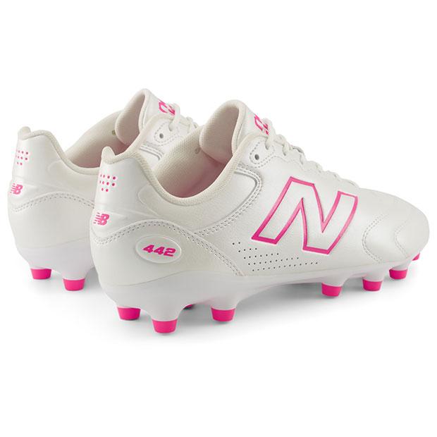 New Balance（ニューバランス） 442 V3 TEAM HG/AG 2E ホワイト×ピンク