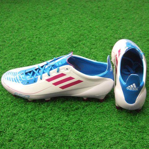 F50 アディゼロ X-TRX SG Rホワイト×レイディアントピンクF10×シアン