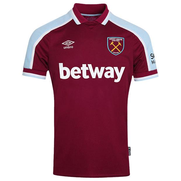 umbro×ウエストハムユナイテッド 半袖ユニフォーム アンブロL