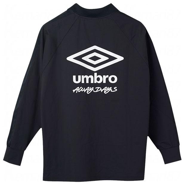 umbro（アンブロ） AWAY DAYS フィールテック衿付き長袖ワイド