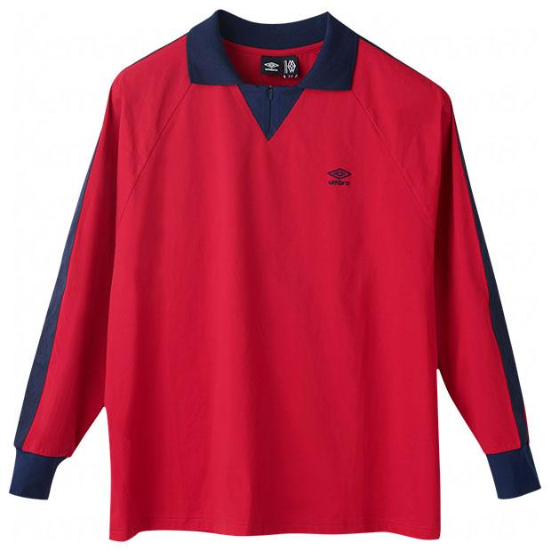 umbro（アンブロ） AWAY DAYS フィールテック衿付き長袖ワイド