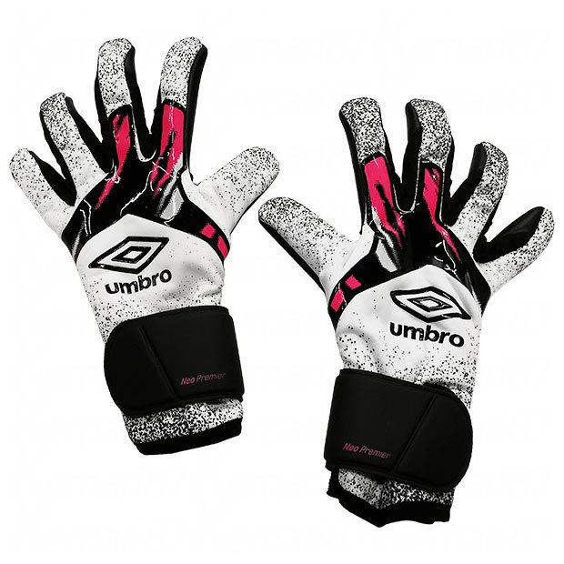 サッカーキーパーグローブアンブロ umbro（アンブロ） GKグローブ ネオプレミアグローブ ホワイト