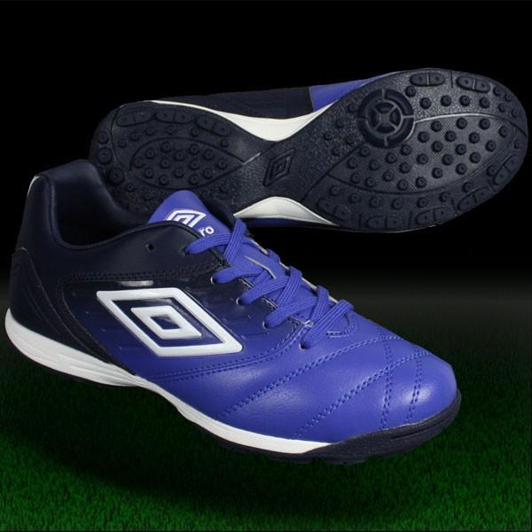 ジュニア アクセレイター TR JR WIDE　Dブルー×ホワイト　【UMBRO|アンブロ】サッカージュニアトレーニングシューズuts5604jbw｜kemari87