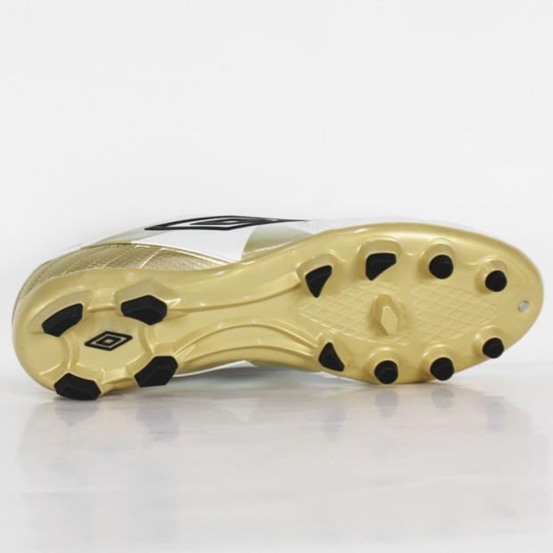Umbro Accuro サッカーシューズ ホワイト/ゴールド　アンブロ umbro（アンブロ） アクセレイター SL ホワイト×ゴールド 【UMBRO