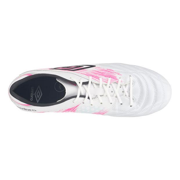 umbro アクセレイター KTS WIDE HG ホワイト×ピンク 【UMBRO