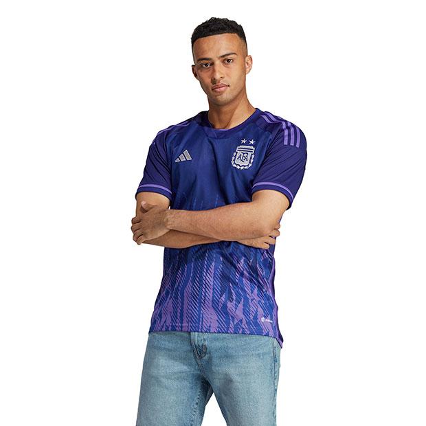 美品　アディダス 2022 アルゼンチン　アウェイ　ユニフォーム　2XL adidas（アディダス） アルゼンチン代表 2022 アウェイ 半袖レプリカ
