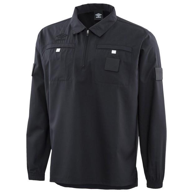  サッカー　レフェリー用　ピステトップ　L umbro（アンブロ） TRAINING レフリー長袖ピステトップ 【UMBRO