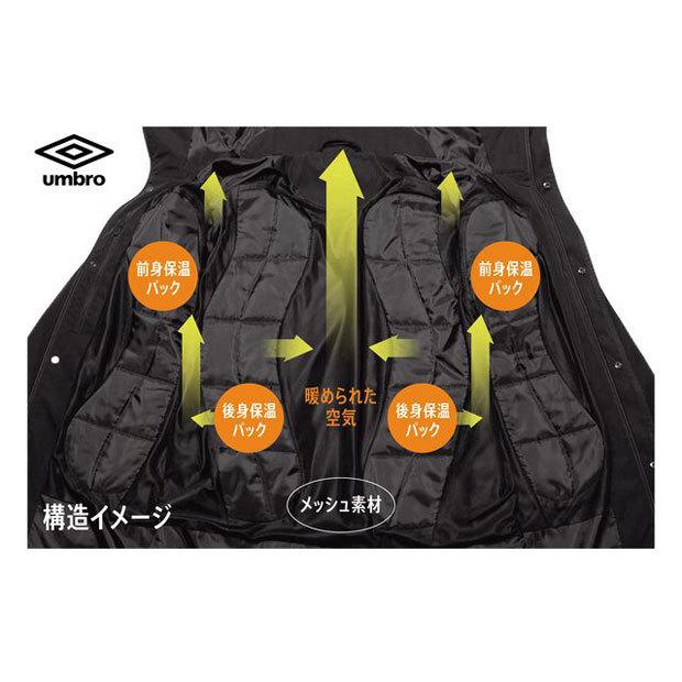 umbro（アンブロ） UMDITIONAL スマートパディングコート 【UMBRO
