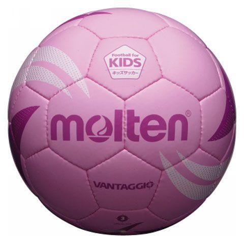 molten（モルテン） ヴァンタッジオキッズ 軽量3号球 ピンク 【molten