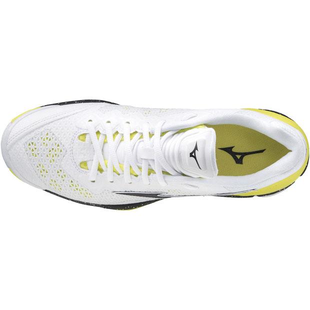 MIZUNO ウエーブ ステルス 5 ホワイト×ブラック 【MIZUNO|ミズノ