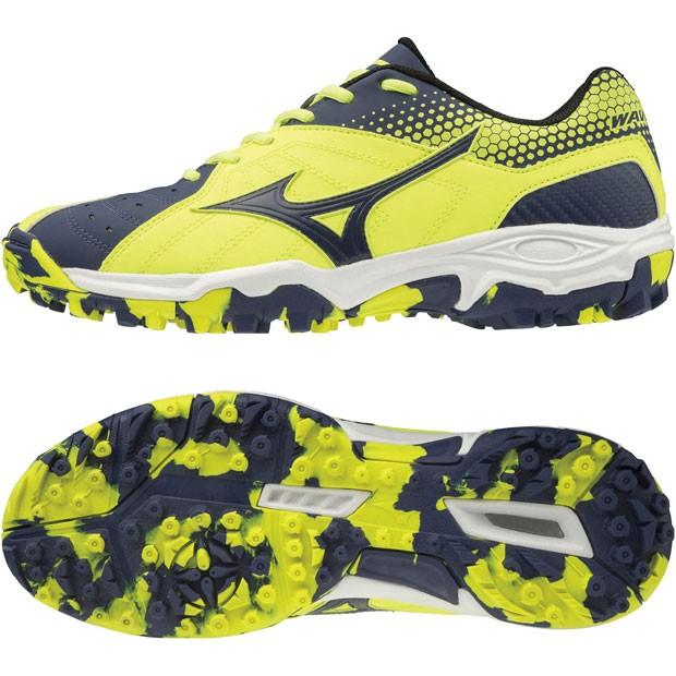 MIZUNO（ミズノ） ウェーブ ガイア 3 イエロー×ネイビー 【MIZUNO