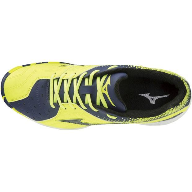 MIZUNO（ミズノ） ウェーブ ガイア 3 イエロー×ネイビー 【MIZUNO