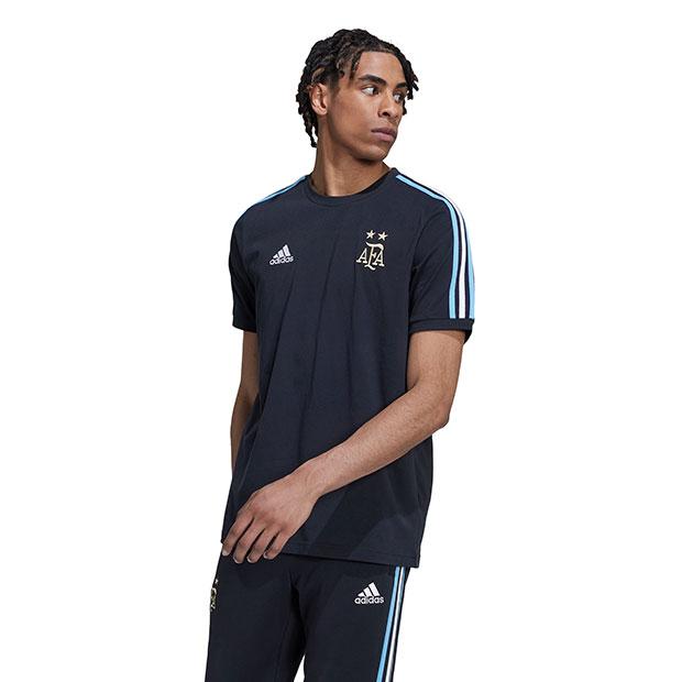 adidas アルゼンチン代表 DNA 3S 半袖Tシャツ 【adidas|アディダス
