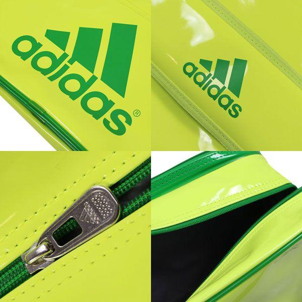 adidas エナメルバッグショルダーM2 エレクトリシティ×リアル