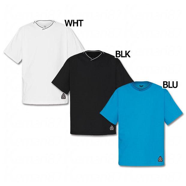 ラインリブ半袖tシャツ Athleta アスレタ サッカーフットサルウェアー Kemarifast Y ショッピング店 通販 Yahoo ショッピング