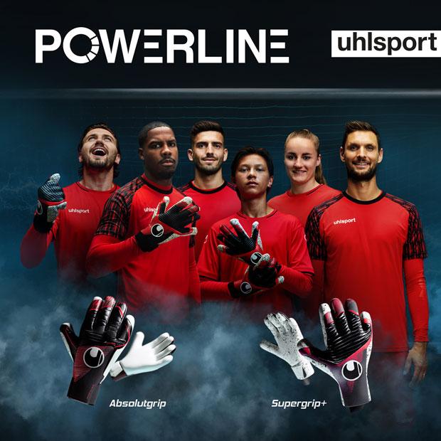 uhlsport パワーライン スーパーグリップ+ ハーフネガティブ uhlsport パワーライン スーパーグリップ+ ハーフネガティブ