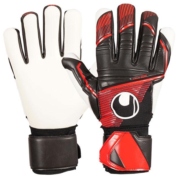 UHLSPORT ウールシュポルト パワーライン スーパーソフト ハーフネガティブ　　　　 1011308 01 ブラックｘレッドｘホワイト サッカー 小物その他 uhlsport（ウールシュポルト） パワーライン スーパーソフト ハーフ