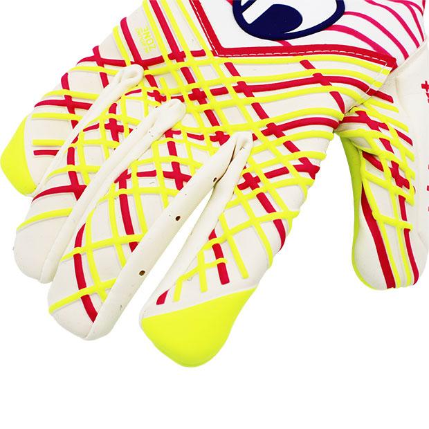 プレディクション アブソルートグリップ ハーフネガティブ メニャン 　ホワイト　【Uhlsport|ウールシュポルト】サッカーフットサルゴールキーパー_7