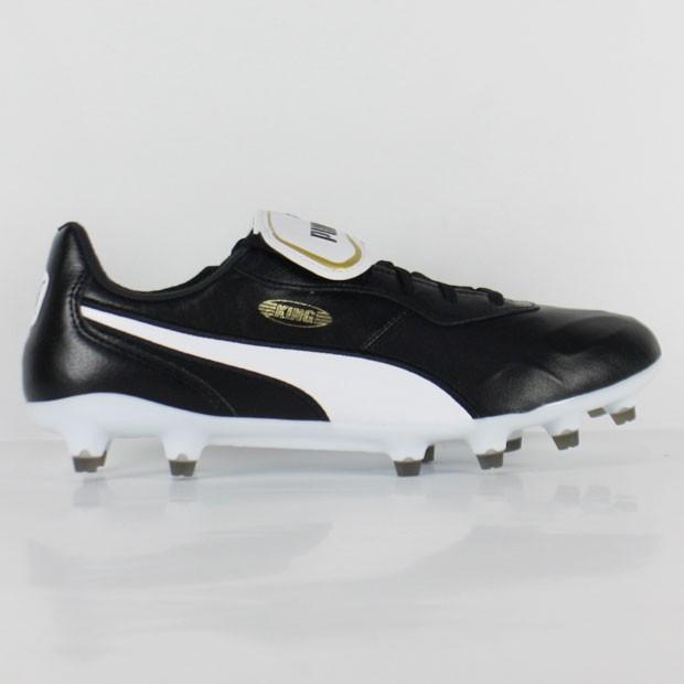 プラ① PUMA プーマ キング トップ FG/AG(ブラック×ホワイト) 105607 01