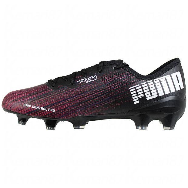 PUMA（プーマ） ウルトラ 2.1 FG/AG ブラック×ルミノスピンク 【PUMA
