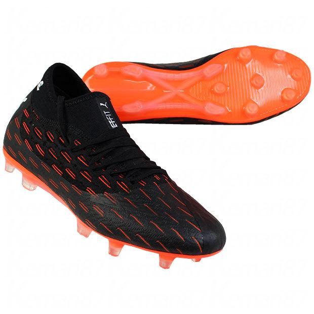 Puma ブラック スパイクシューズ FG PUMA（プーマ） フューチャー 6.2 NETFIT FG/AG プーマブラック 【PUMA