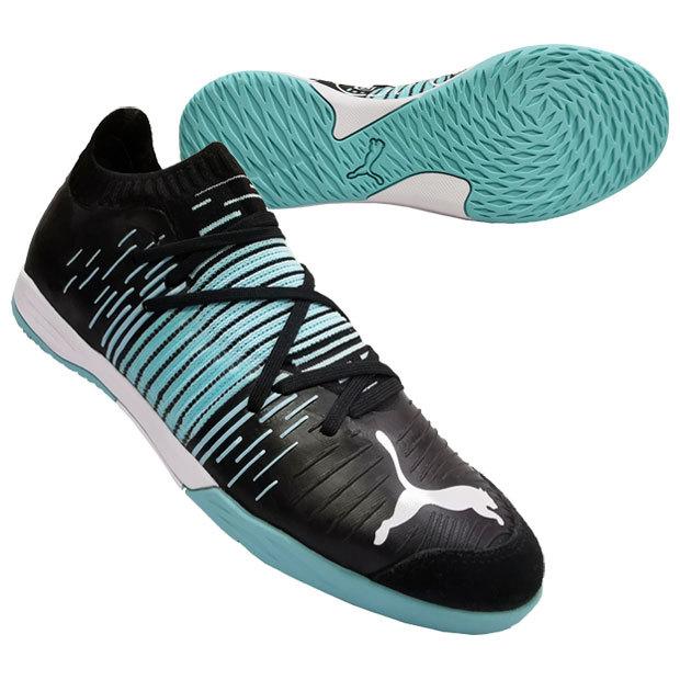 PUMAサッカー、フットサルシューズ PUMA（プーマ） フューチャー Z 1.1 PRO COURT プーマブラック 【PUMA