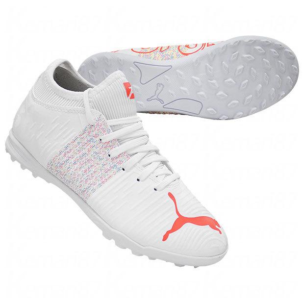PUMA FUTURE 5.1 ホワイト サッカーシューズ　25㎝ PUMA（プーマ） ジュニア フューチャー Z 4.1 TT JR プーマホワイト