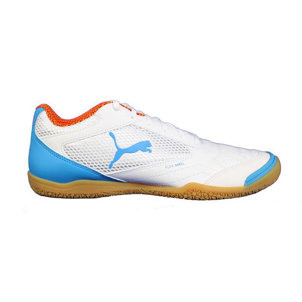 新品未使用です PUMA（プーマ） プレッシング プーマホワイト×ドレスデンブルー 【PUMA