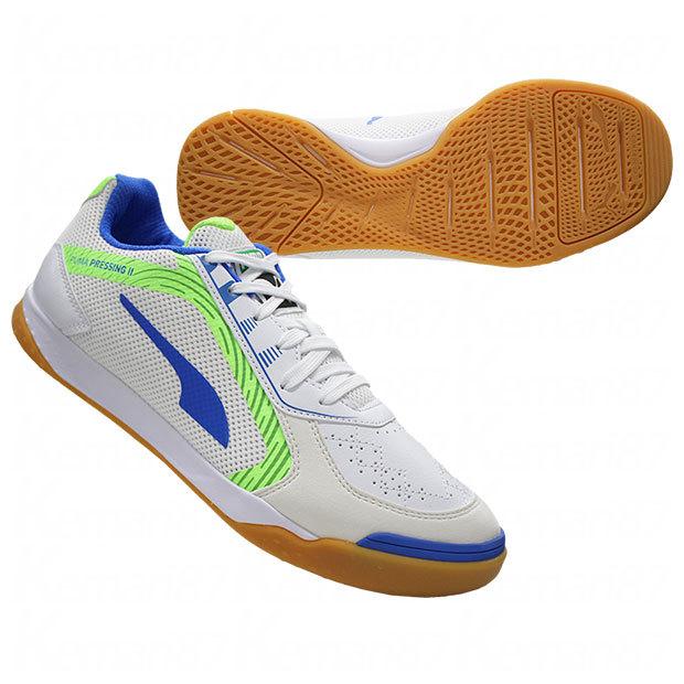 プレッシング 2 プーマホワイト Puma プーマ フットサルシューズ 02 02 Kemarifast Y ショッピング店 通販 Yahoo ショッピング