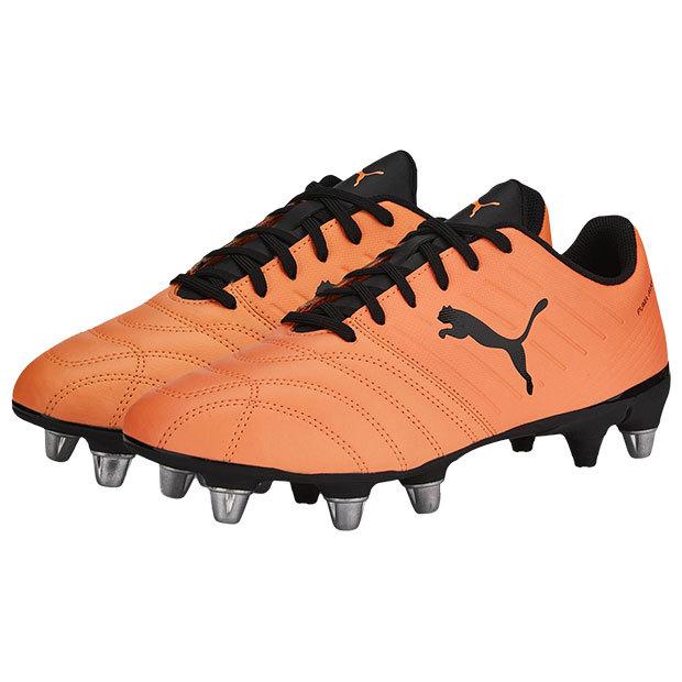 アバント ネオンシトラス×プーマブラック 【PUMA|プーマ】ラグビー取替式スパイク106715-01|kemarifast|02