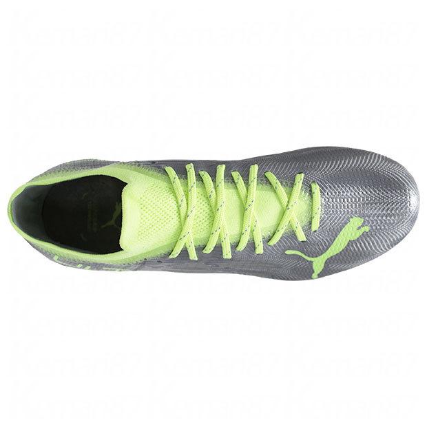 プーマウルトラ　ダイアモンドシルバー 鉄スパイク29.5 PUMA プーマ ウルトラ 1.4 HG/AG(シルバー×オレンジ) 106719 01
