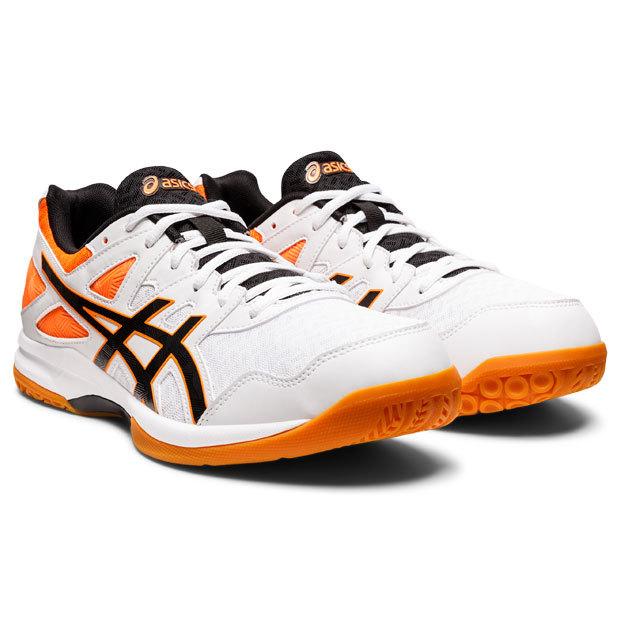 ASICS（アシックス） ゲルタスク 2 ホワイト×ショッキングオレンジ