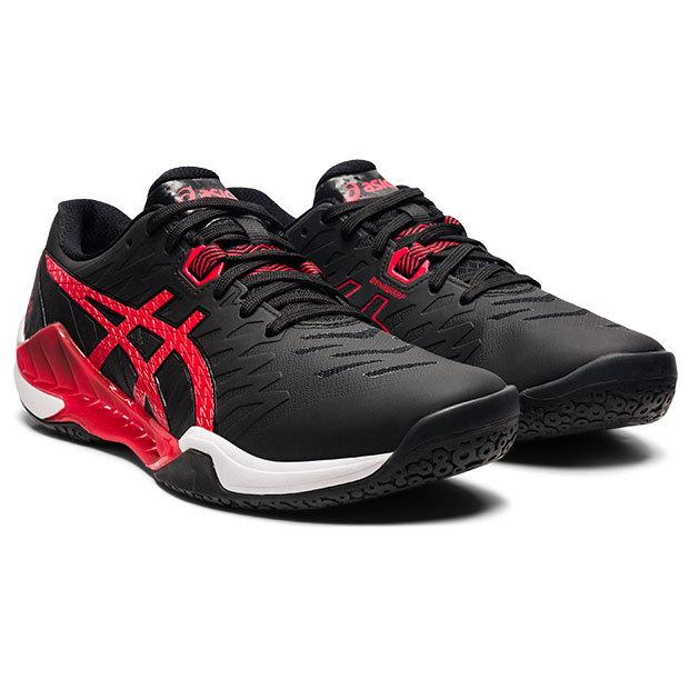 ASICS（アシックス） ブラスト FF 2 ブラック×エレクトリックレッド